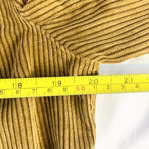 Zac & Rachel Brown Corduroy Trucker Jacket Women's Plus Size M Button Up - Picture 7 of 8